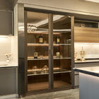 Luxury 50mm Modular Kitchen Cabinets Modular Wooden Kitchen